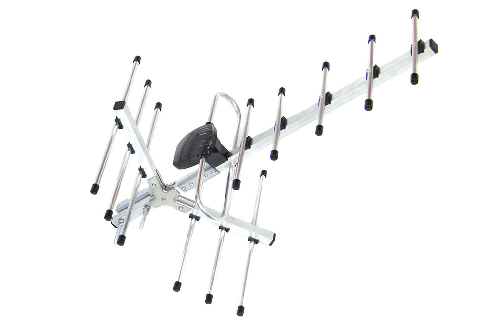 Антенна внешняя уличная ТВ со стеновым кронштейном, цифровая эфирная ...