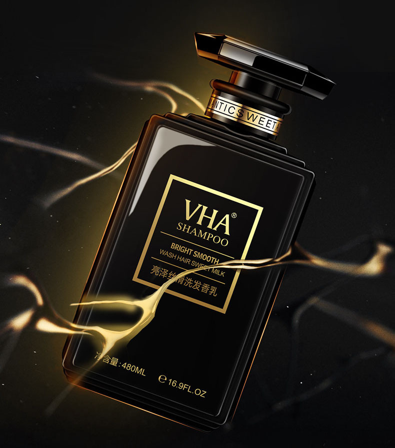 Шампунь VHA с аминокислотами и экстрактами гамамелиса и биоты, 480 мл. #1