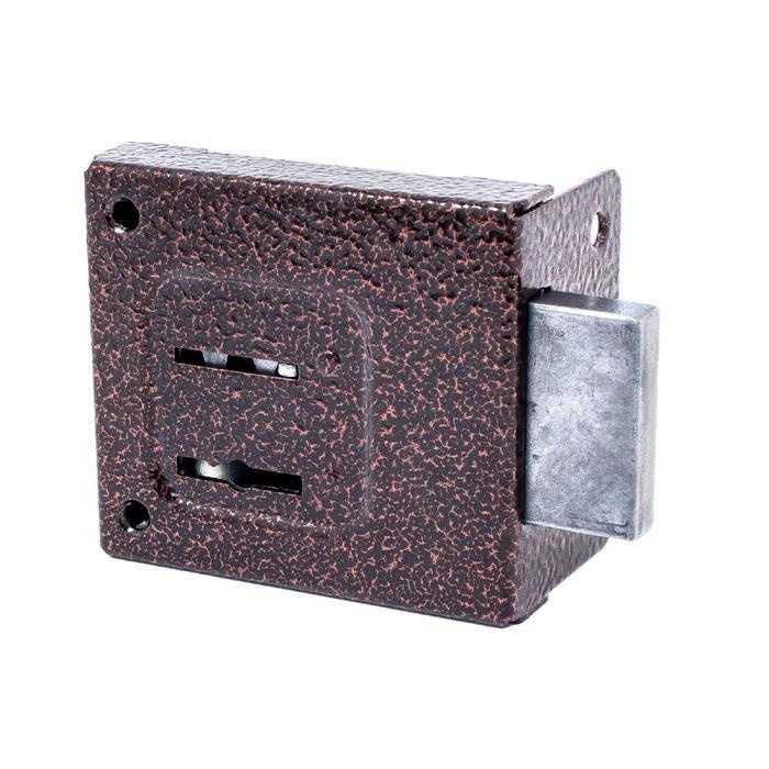 Замок накладной "Птимаш" ЗН4-1, медь - купить по низкой цене в интернет ...