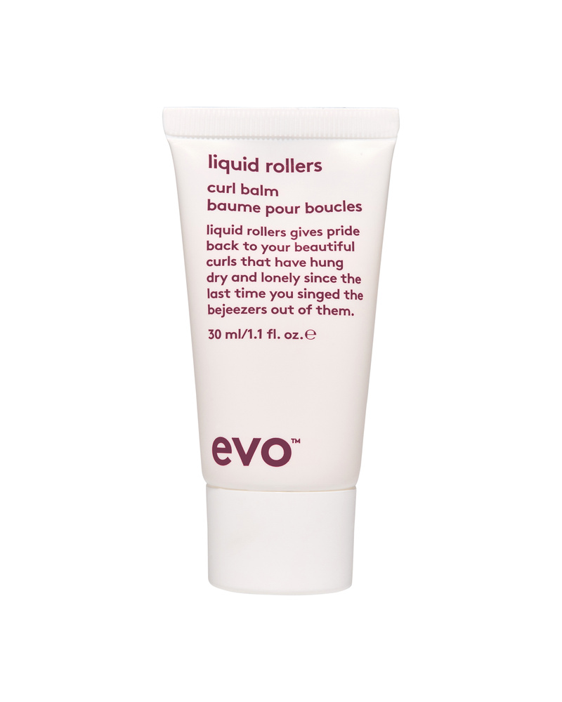 Evo liquid rollers curl balm (travel) - Бальзам для упругих локонов (мини-формат) 30 мл  #1