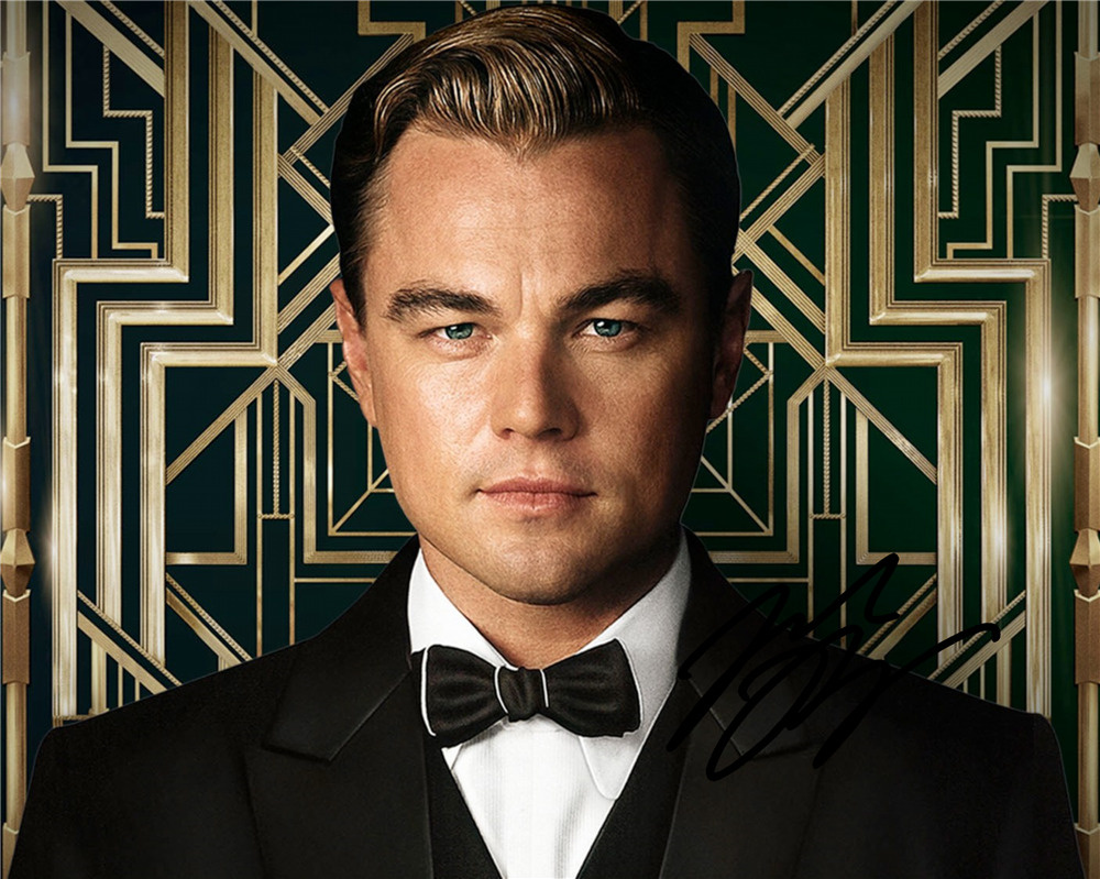 Автограф Леонардо Ди Каприо Великий Гэтсби - Автограф Leonardo Dicaprio ...