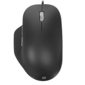 Мышь проводная Microsoft Lion Rock Ergonomic RJG-00010, черный - купить ...