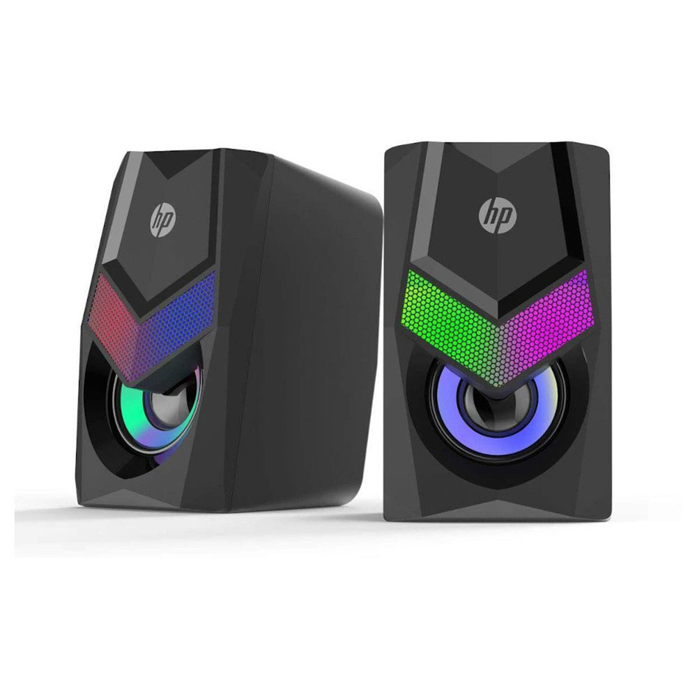 Колонки компьютерные 2.0 HP DHE-6000/Акустическая система с RGB ...