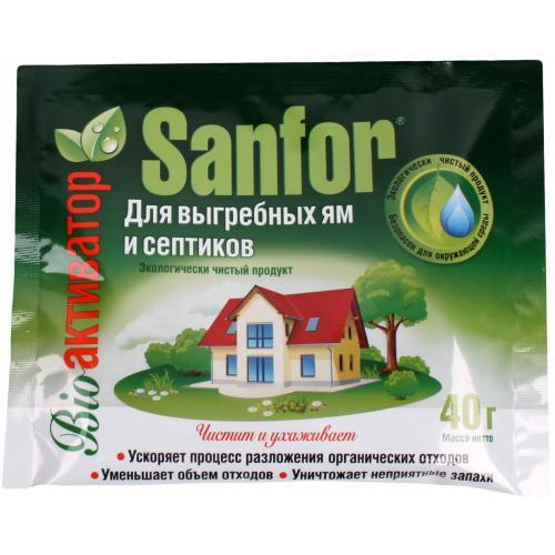 Средство для выгребных ям и септиков Sanfor 40 гр #1