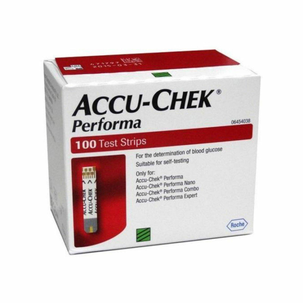 Тест-полоски Accu-Chek Performa ( Акку-Чек Перформа ) №100 срок годности 31.12.2024  #1