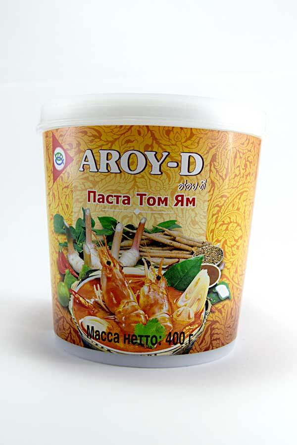 AROY-D Паста Том Ям 400 г - купить с доставкой по выгодным ценам в ...