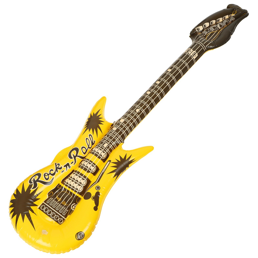 Игрушка надувная ZABIAKA "Гитара", высота 95 см, цвет в ассортименте  #1