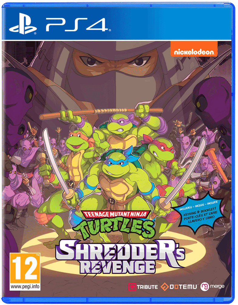 Игра Teenage Mutant Ninja Turtles: Shredders Revenge (PlayStation 4, Английская версия)  #1