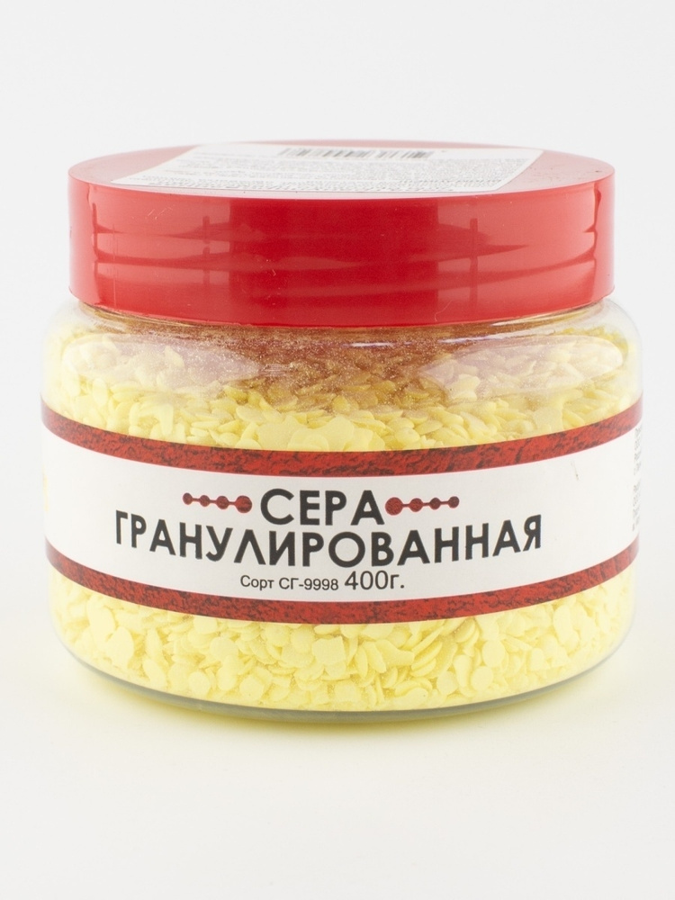 Сера гранулированая СГ-9998, 0,4кг, ElitteTerre купить на OZON по ...