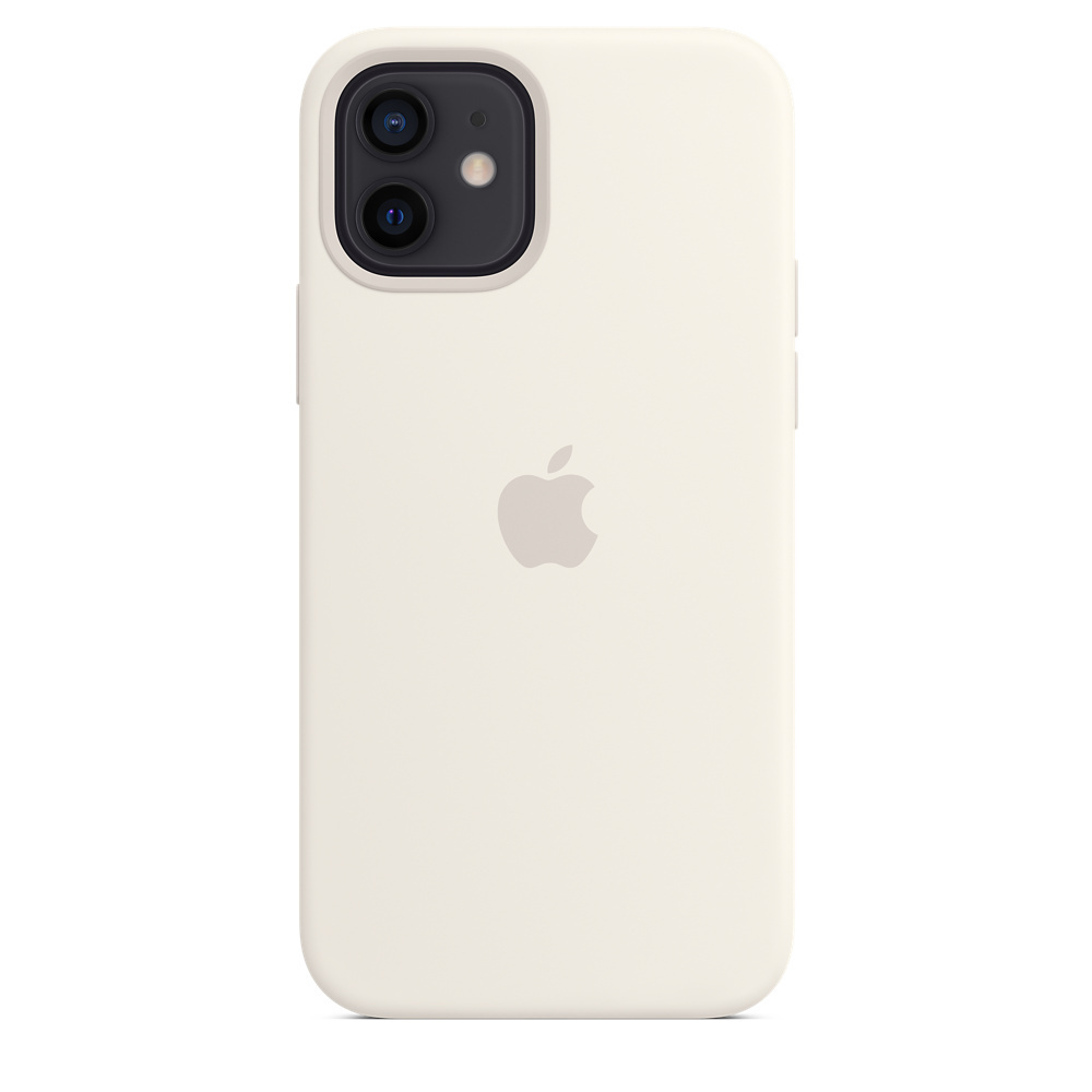 Чехол силиконовый МagSafe для iPhone 12 / 12 Pro / Анимация NFC / Айфон 12  / 12 Про / White / Белый - купить с доставкой по выгодным ценам в  интернет-магазине OZON (698879842)