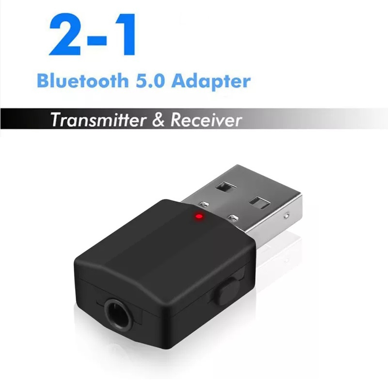 Bluetooth ресивер JBH BT-621 2 в 1 / Bluetooth адаптер с микрофоном для компьютера, для домашней акустики, #1