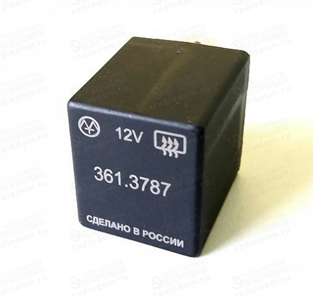 Реле обогрева заднего стекла 1118 (361.3787) - арт. 642.3777 - купить ...