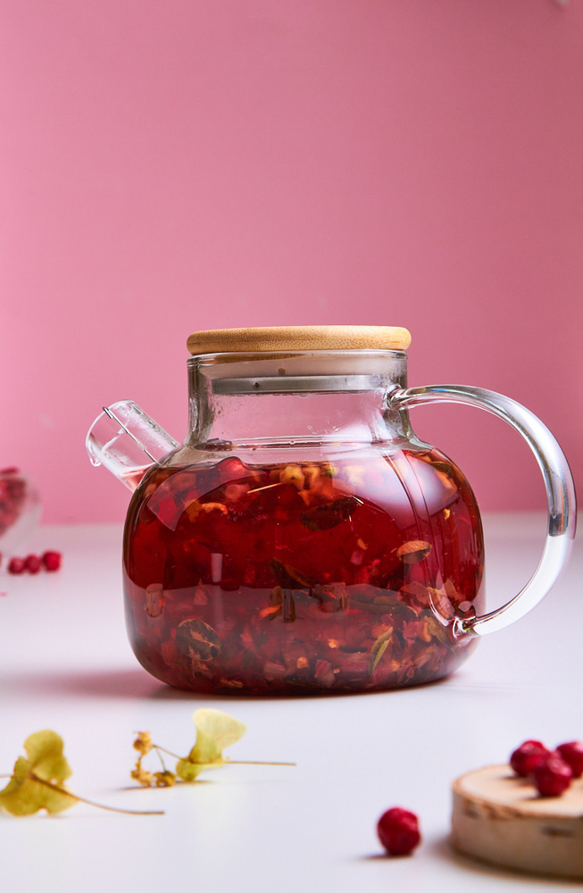 Авторский чай "Брусника Ежевика Имбирь", ягодно-фруктовый чай в ...