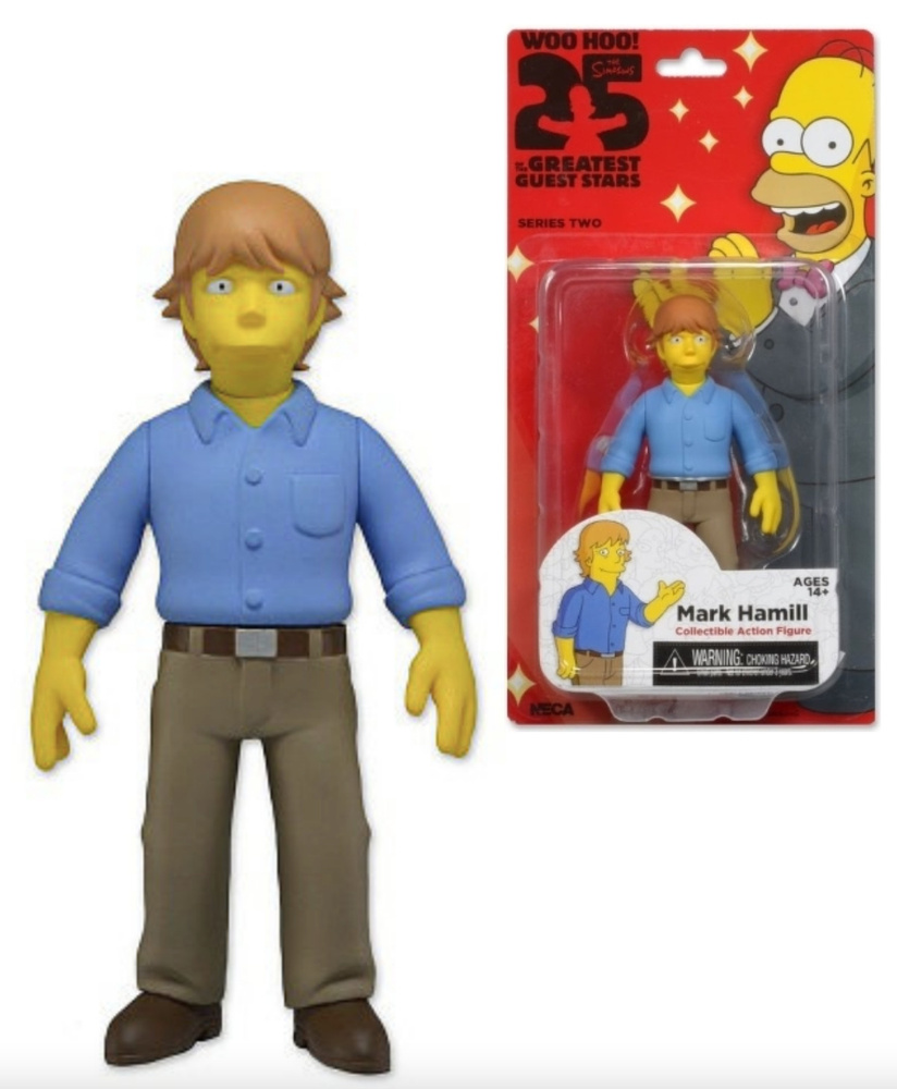 Фигурка Марк Хэмилл серия 1 Симпсоны 25-летие NECA The Simpsons 25th  Anniversary Series 1 Mark Hamill - купить с доставкой по выгодным ценам в  интернет-магазине OZON (657388553)