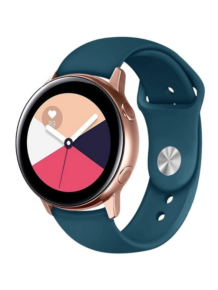 Силиконовый ремешок для часов 20 мм, универсальный ремень для Samsung