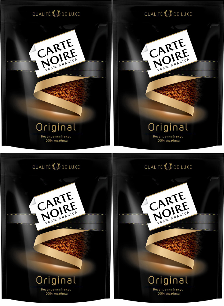 Кофе Carte Noire Original растворимый 150 г, комплект: 4 упаковки по ...
