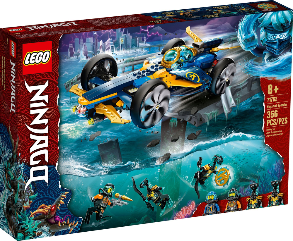 Лего NINJAGO серия, LEGO Конструктор, лего 71752 Спидер-амфибия ниндзя,  Игрушки Lego для мальчиков и девочек - купить с доставкой по выгодным ценам  в интернет-магазине OZON (1339310286)