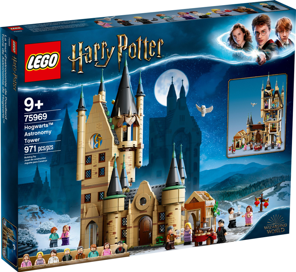 Лего Harry Potter серия, LEGO Конструктор, лего 75969 Астрономическая башня  Хогвартса, Игрушки из строительных блоков Lego - купить с доставкой по  выгодным ценам в интернет-магазине OZON (1398913820)