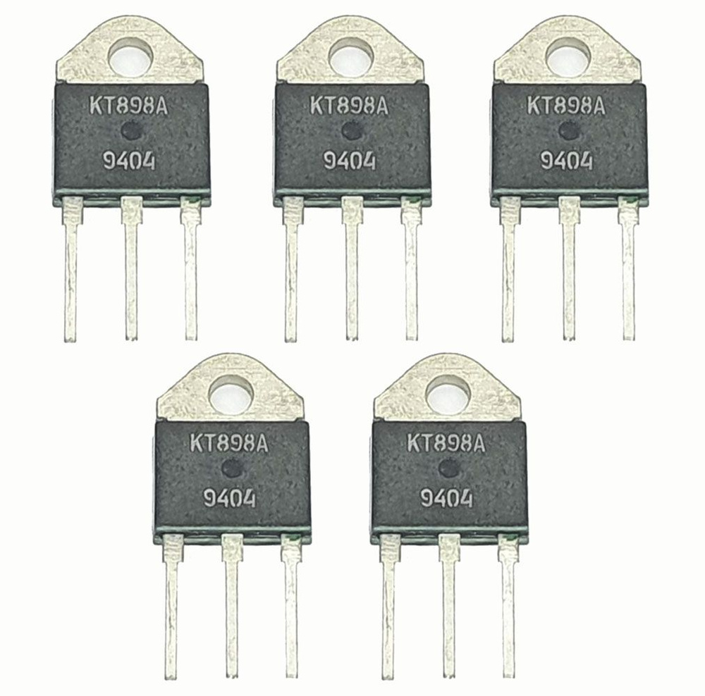 Транзистор КТ898А, 5 штук / Аналоги: BU931ZP, PTC10000, MJ10004 ...