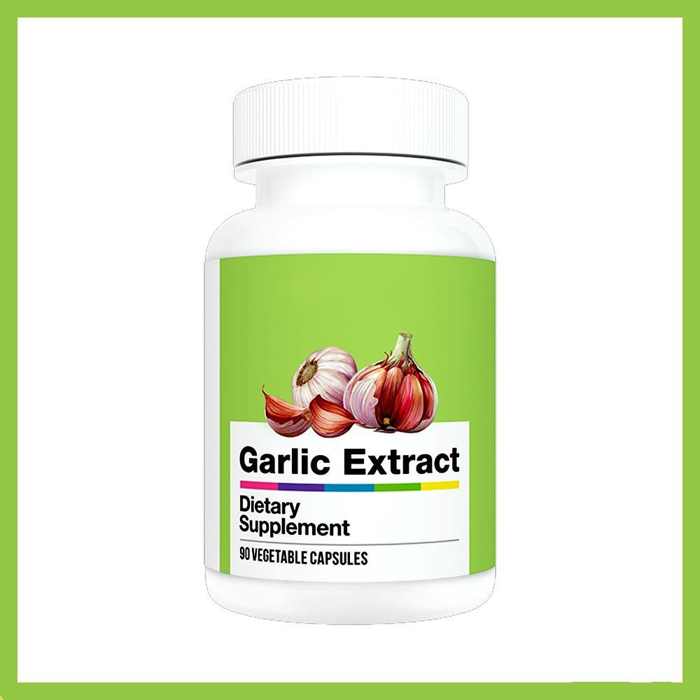 Экстракт чеснока (Garlic Extract), 90 капсул - активирует иммунитет ...