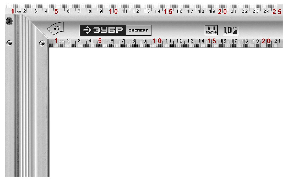 ЗУБР Линейка/угольник #1