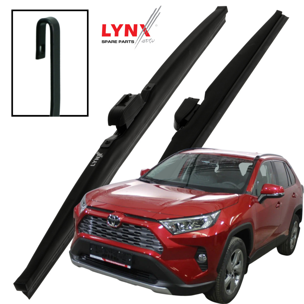 Зимняя щетка стеклоочистителя LYNXauto AR00009562, крепление Крючок (Hook /  J-Hook) - купить по выгодной цене в интернет-магазине OZON (730327770)