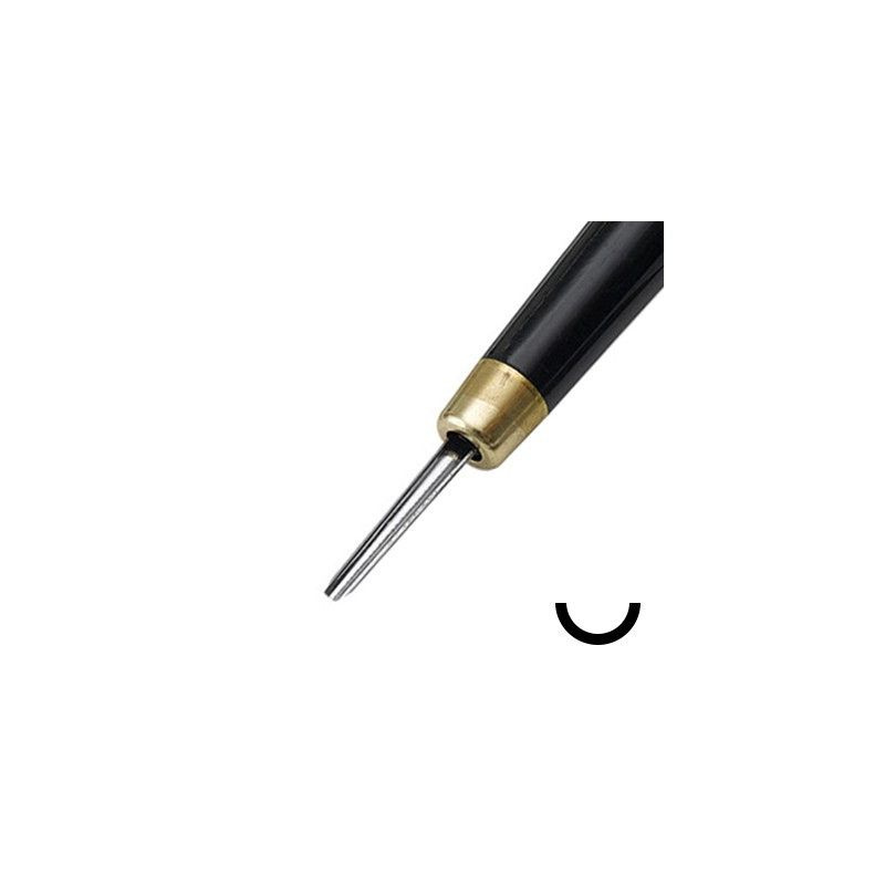 Резец ученический (без заточки) по линолеуму RGM №303 с усиленной ручкой  - купить с доставкой по выгодным ценам в интернет-магазине OZON (732104163)