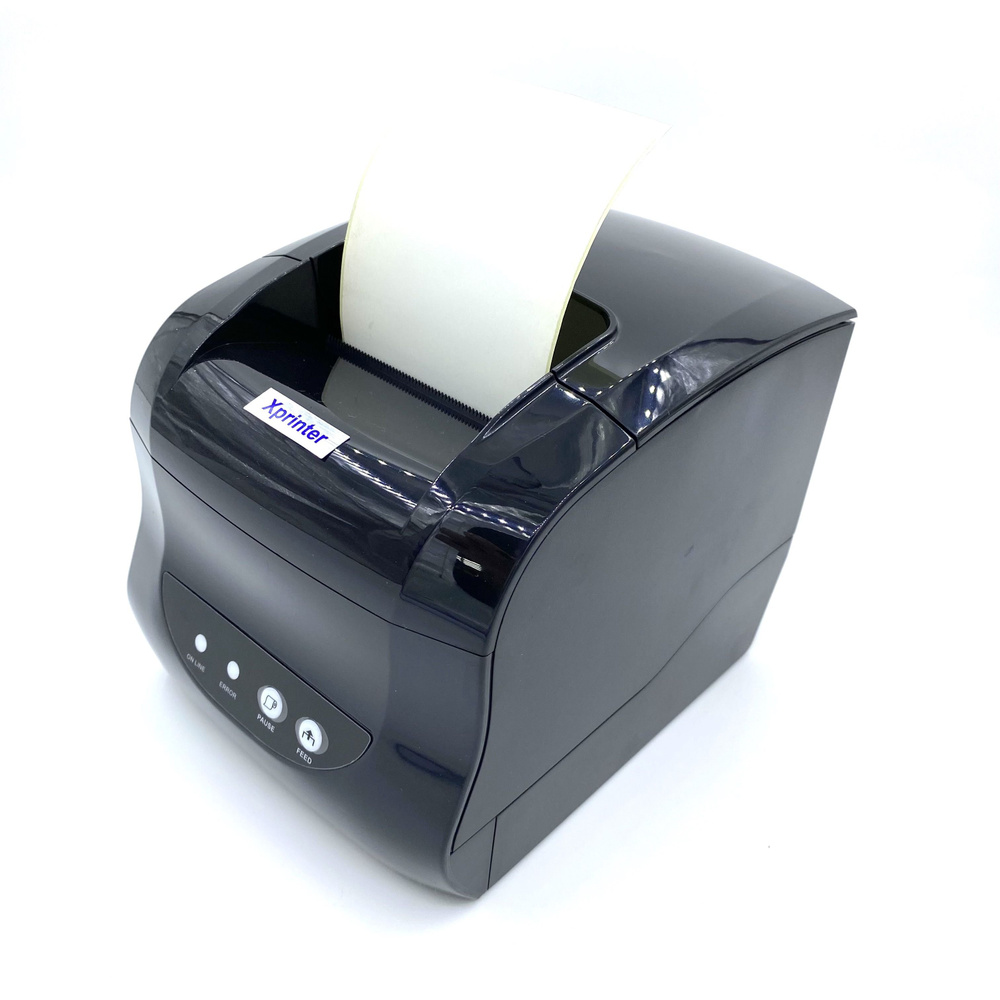 Принтер Xprinter XP-365B, термопринтер для этикеток, чеков, наклеек, черный