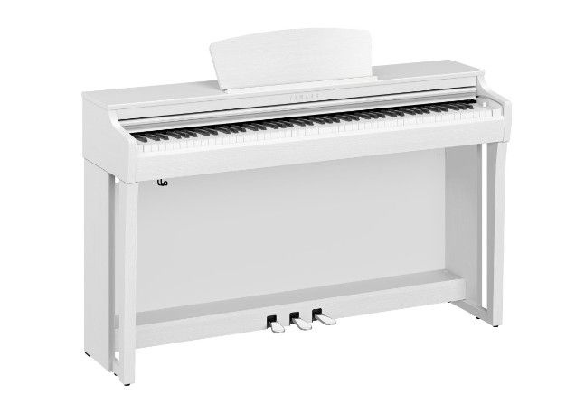 Yamaha CLP-725WH Цифровое пианино, 88 клавиш, клавиатура GrandTouch-S ...