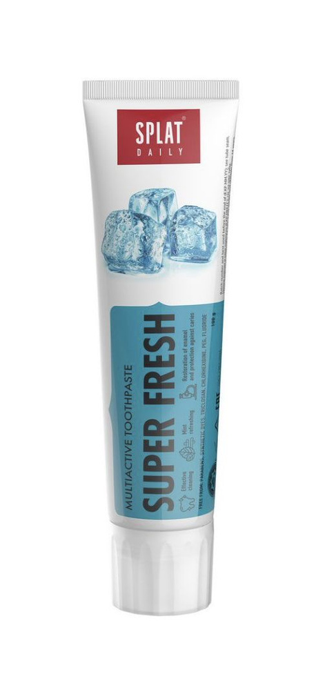 Зубная паста Splat Daily Super Fresh, 100 г - купить с доставкой по ...