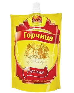 "Русский аппетит" Горчица "РУССКАЯ" дой-пак 120гр.*5шт. #1