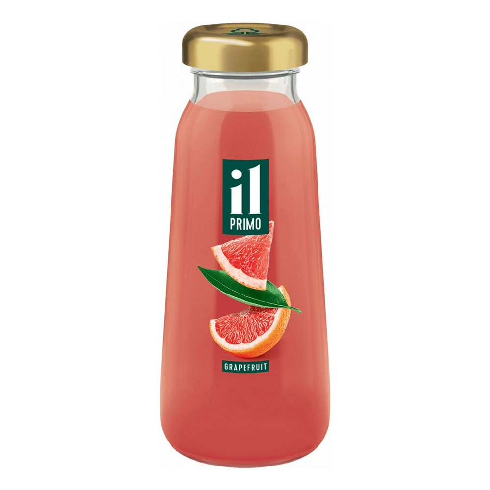 Сок грейпфрутовый 8 шт по 200 мл "IL PRIMO" #1