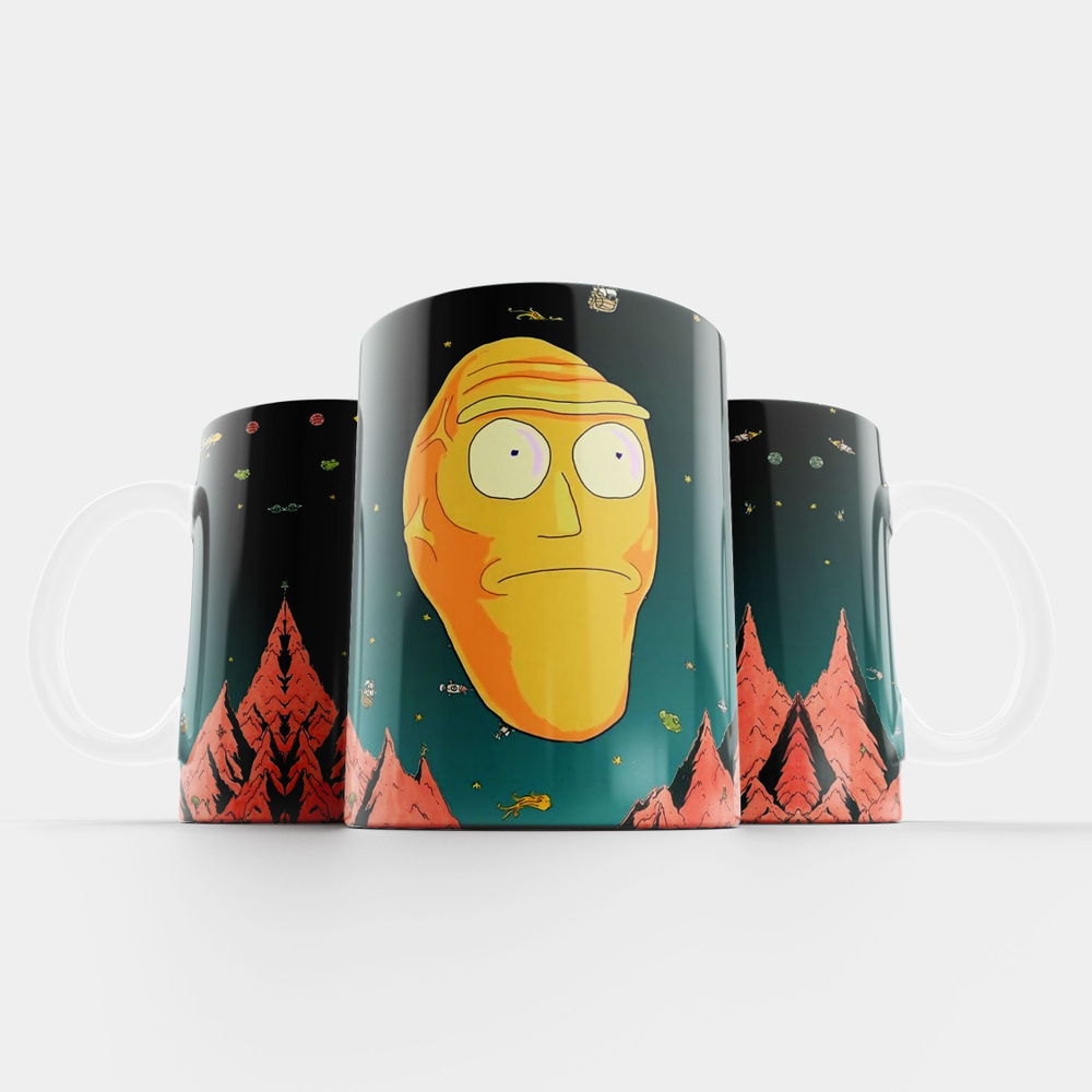 Кружка Рик и Морти Rick And Morty, 330мл, 1 шт. #1