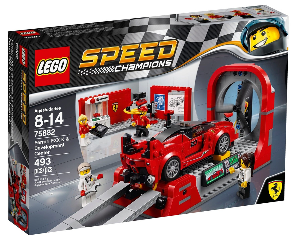 Lego store speed ferrari