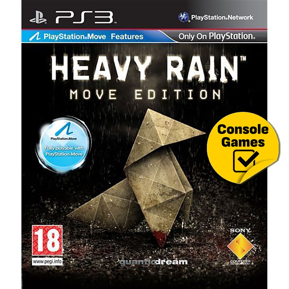 Игра PS3 Heavy Rain Move Edition для PlayStation Move (Поддержка Move) ( PlayStation 3 купить по низкой цене с доставкой в интернет-магазине OZON  (1237692062)