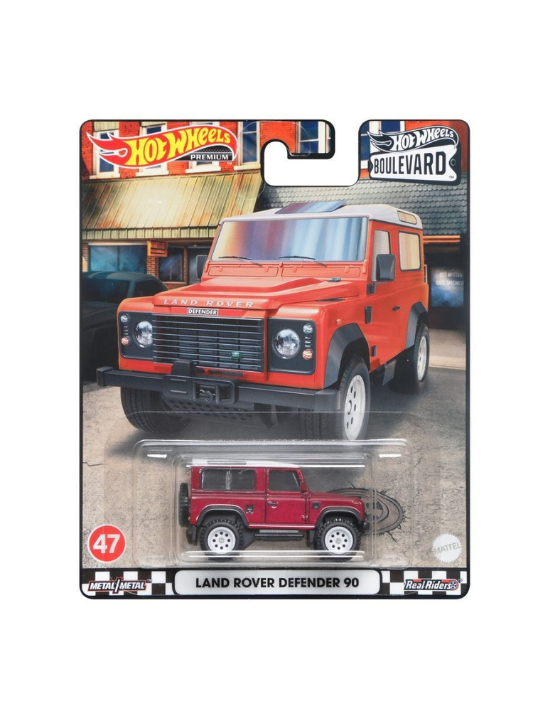 HCR10 Hot Wheels Premium Boulevard 47 LAND ROVER DEFENDER 90