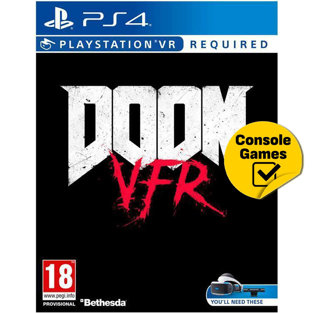 Игра VR DOOM VFR (PlayStation 4, Английская версия) купить по низкой цене с  доставкой в интернет-магазине OZON (1237689120)