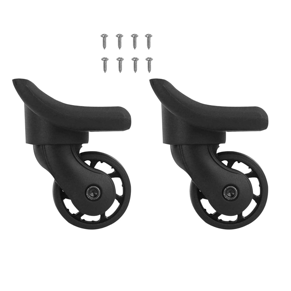 2 вращающихся багажных бесшумных, сменные ролики, несущего подшипника ...