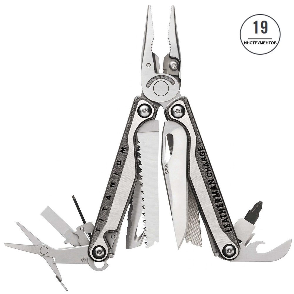 Мультиинструмент (мультитул) Leatherman Charge Plus TTi #1