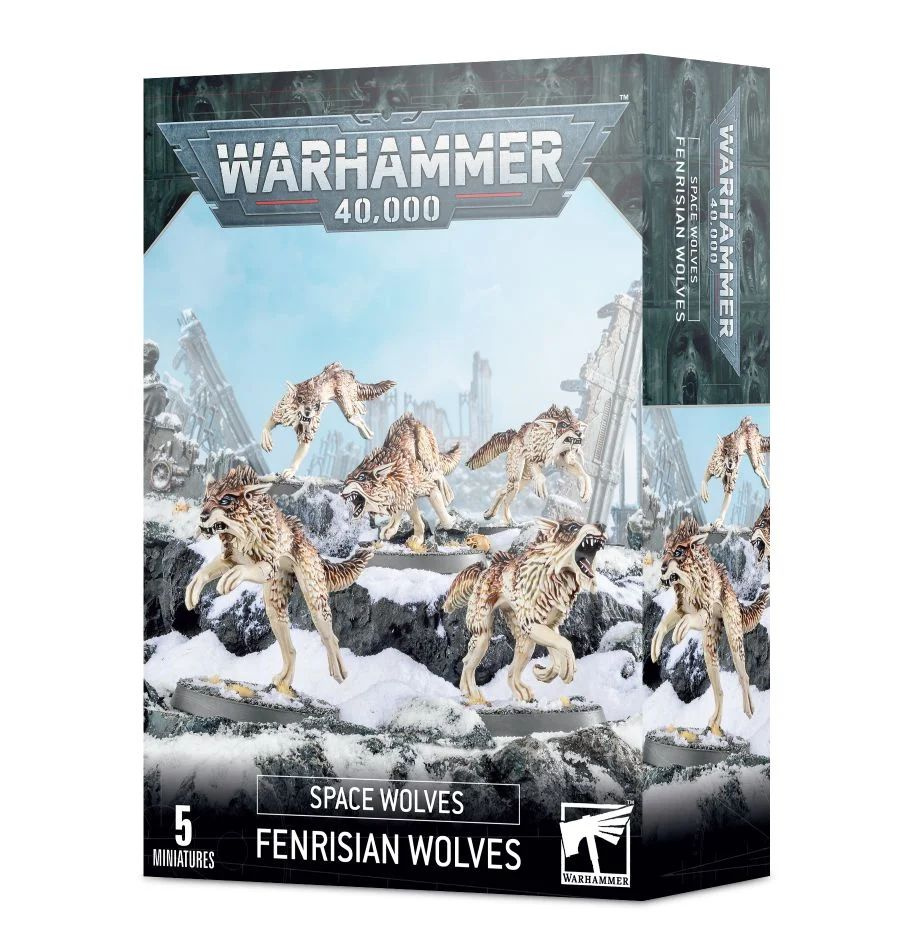 Набор миниатюр для настольной игры Warhammer 40000 - Space Wolves Fenrisian  Wolves - купить с доставкой по выгодным ценам в интернет-магазине OZON  (250914074)