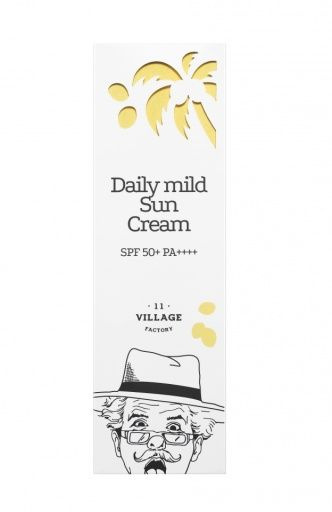 Солнцезащитный крем для лица ежедневного применения, VILLAGE 11 FACTORY Daily mild Sun Cream, 50 мл. #1