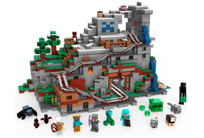 Конструктор My World Горная пещера 10735 2886 деталей - купить с ...