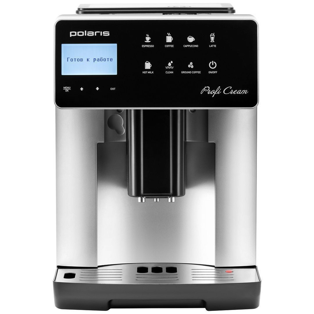 Кофемашина Polaris PACM 2060AC черная купить по выгодной цене в интернет-магаз
