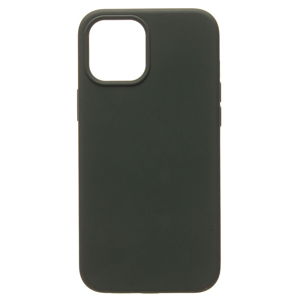 Чехол для iPhone 12 Pro Max силиконовый Soft Touch MagSafe (анимация работает) <зеленый> (премиум) #1
