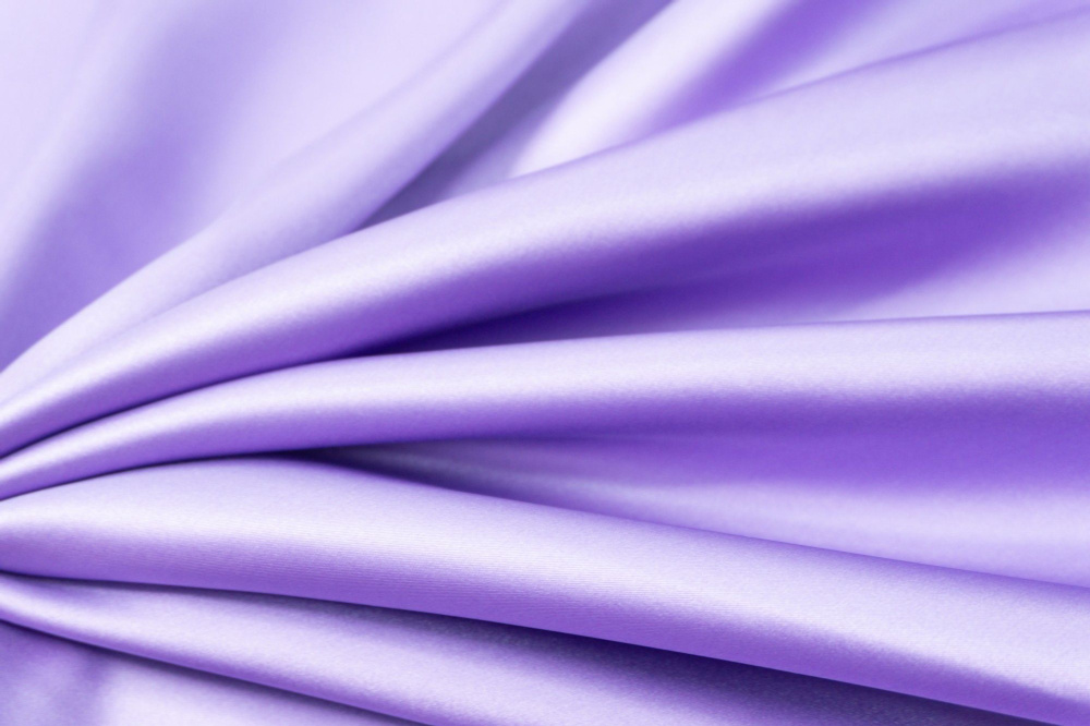 Ткань Шелк атлас сиреневый. Ткань для шитья - купить с доставкой по ...