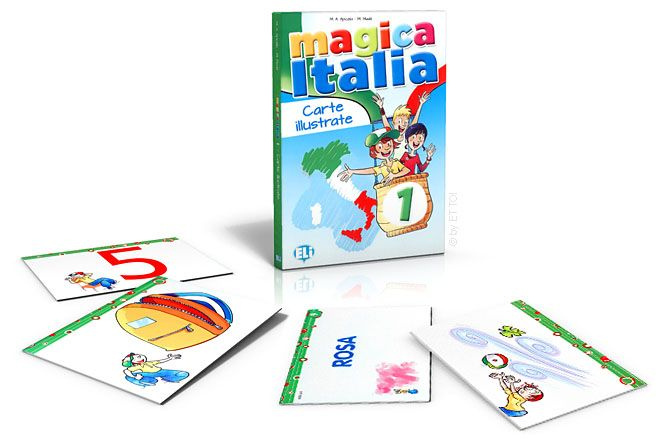 Magica Italia 1 Carte illustrate / Флешкарты к учебнику итальянского