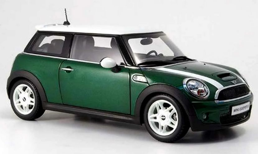 Maisto / Maisto машинка металлическая Mini Cooper 1:24 арт. 31219 зеленая  #1