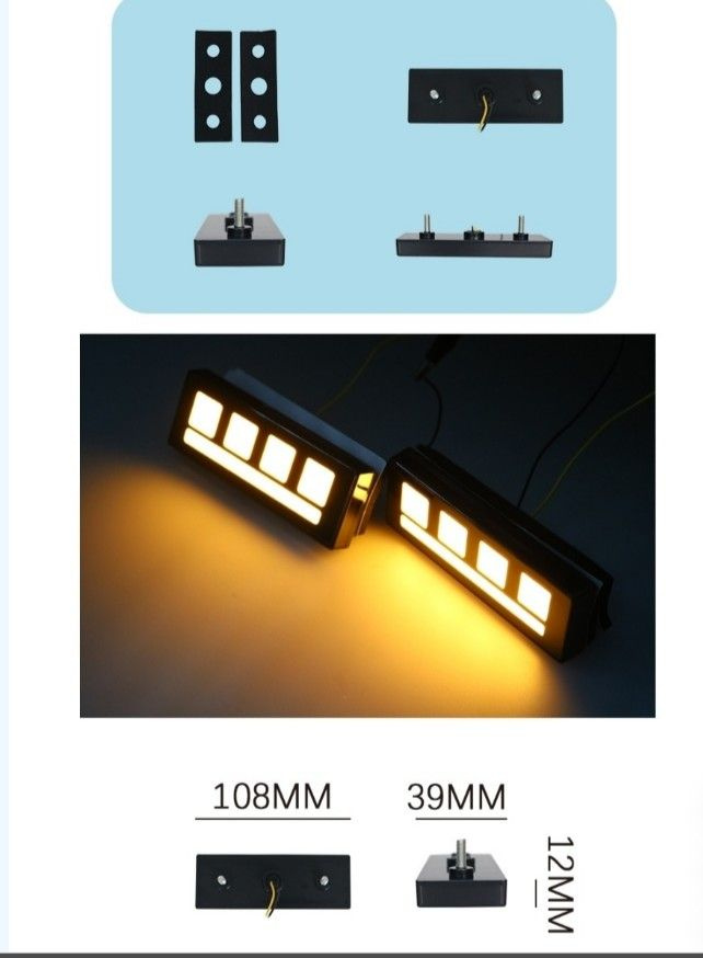 Светодиодные габариты на крыло для Нивы - купить по выгодным ценам в ...