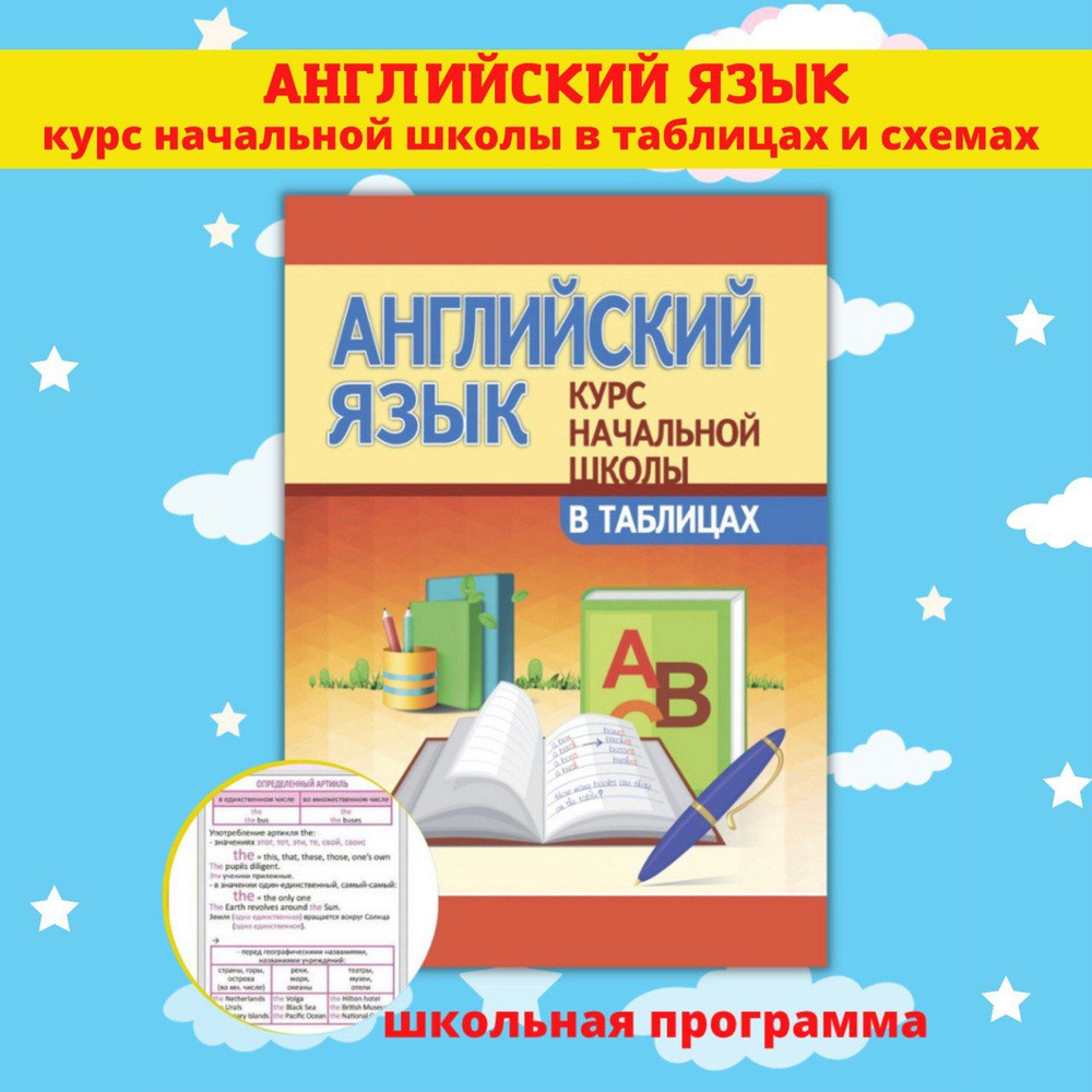 Вопросы и ответы о Английский язык в таблицах и схемах. Полный курс  начальной школы. Справочник 1 -4 класс | Сидорова И. В. – OZON