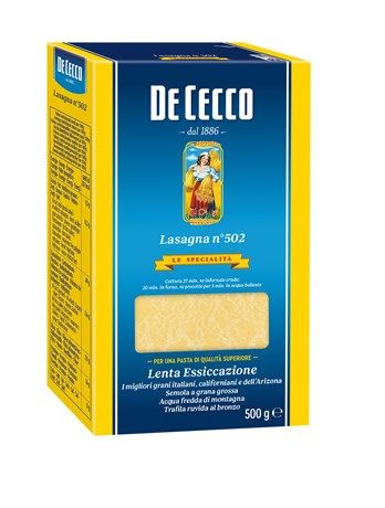 Лазанья De Cecco, 500г 3шт #1